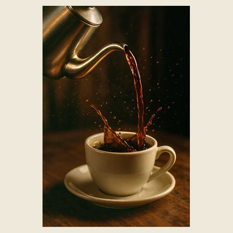 Coffee Porcelain Flow