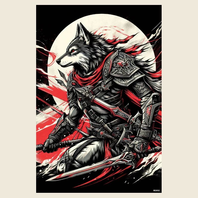 Moonlit Warwolf Armor