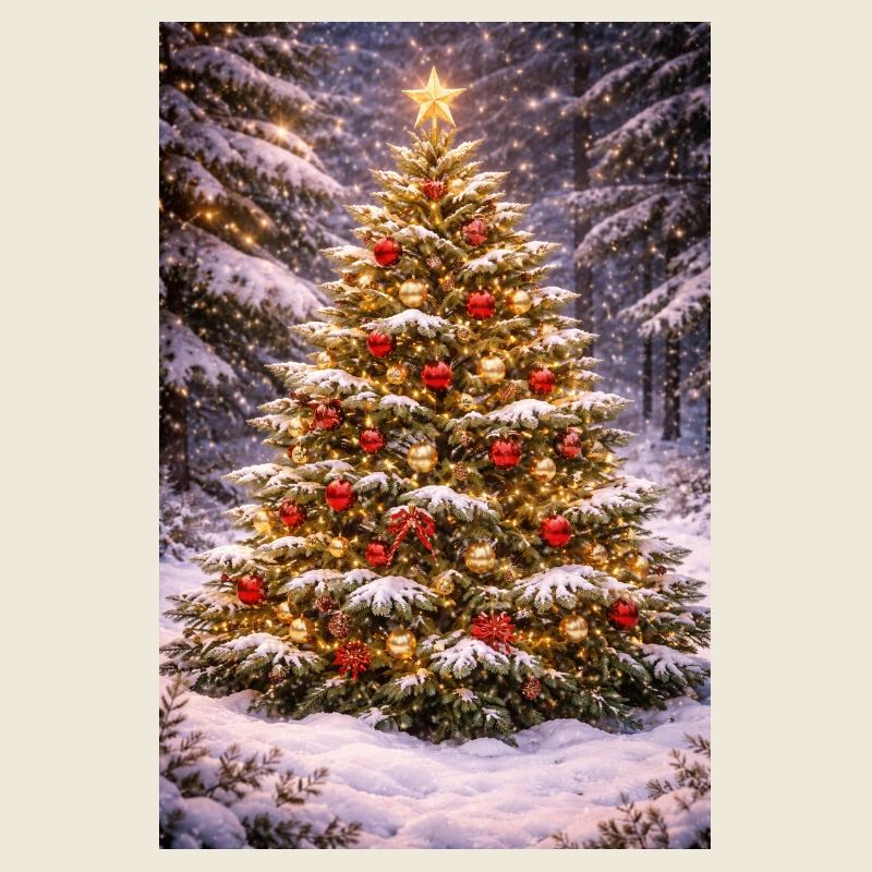 Winter Magic Tree Decoration