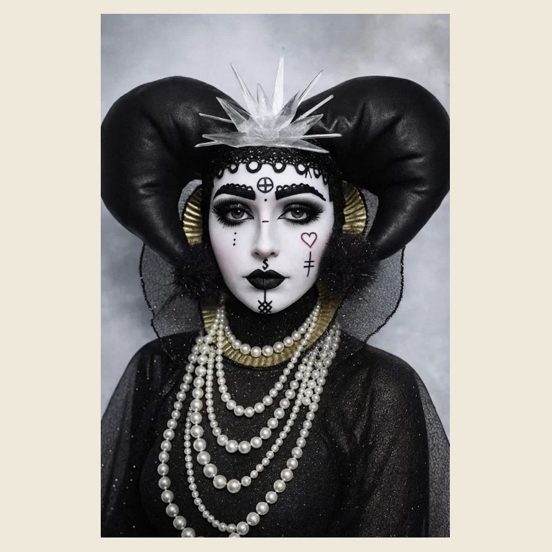 Gothic Pierrot Queen