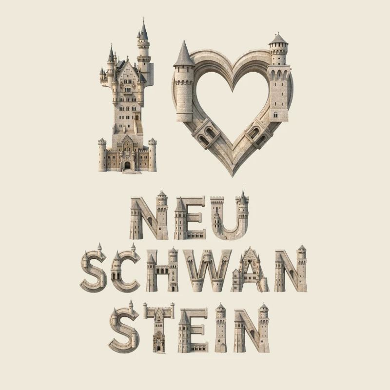 I Love Neuschwanstein – Castle Architecture