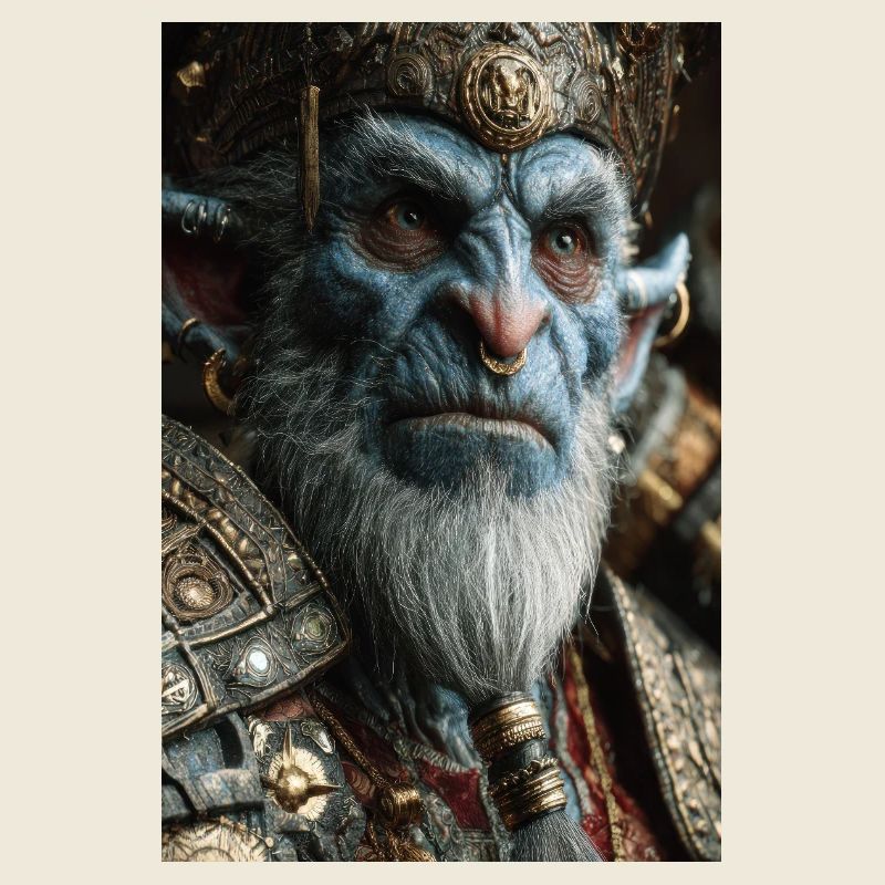 Orc King in Ornate Armor