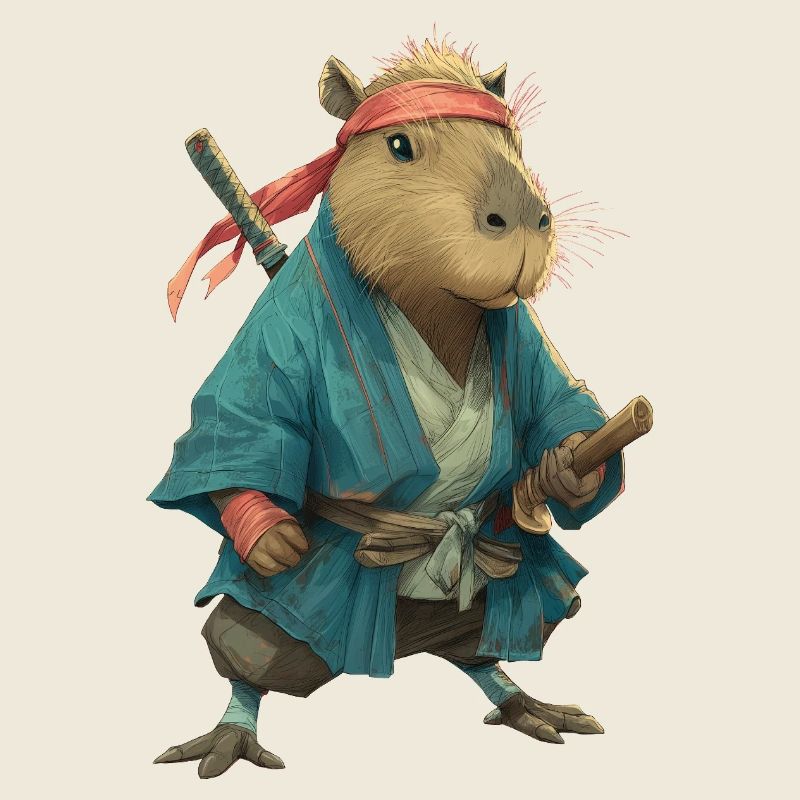 Capybara Ninja