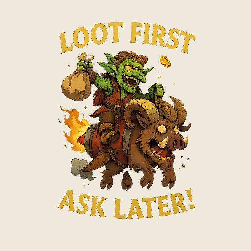 Loot First, Ask Later
