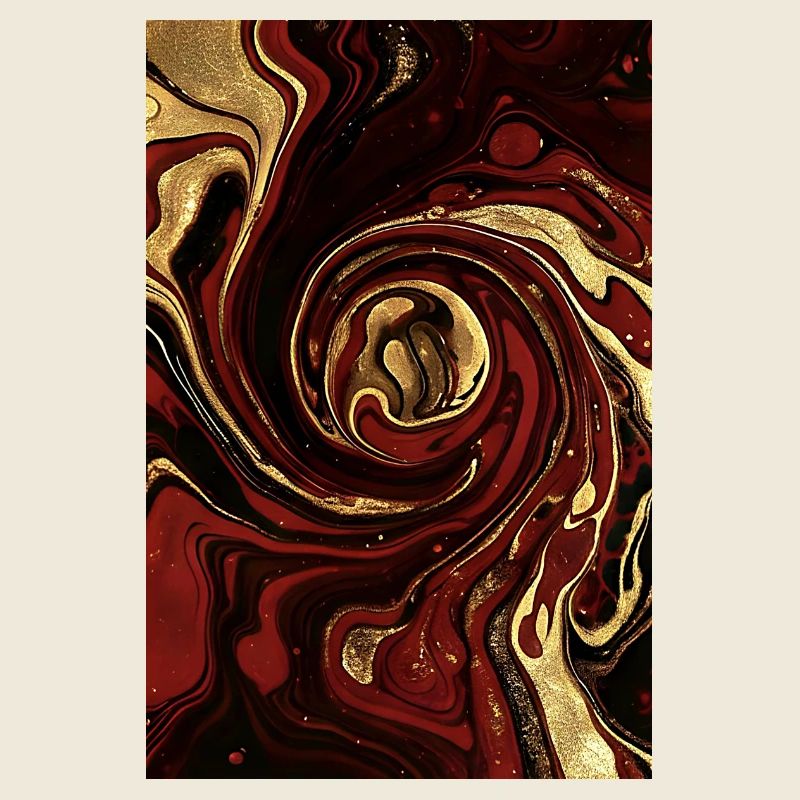 Abstrakt Deutschland Fluid Art Teil 1.