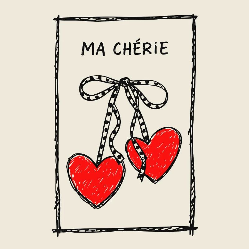 Collier Cœur Ma Chérie