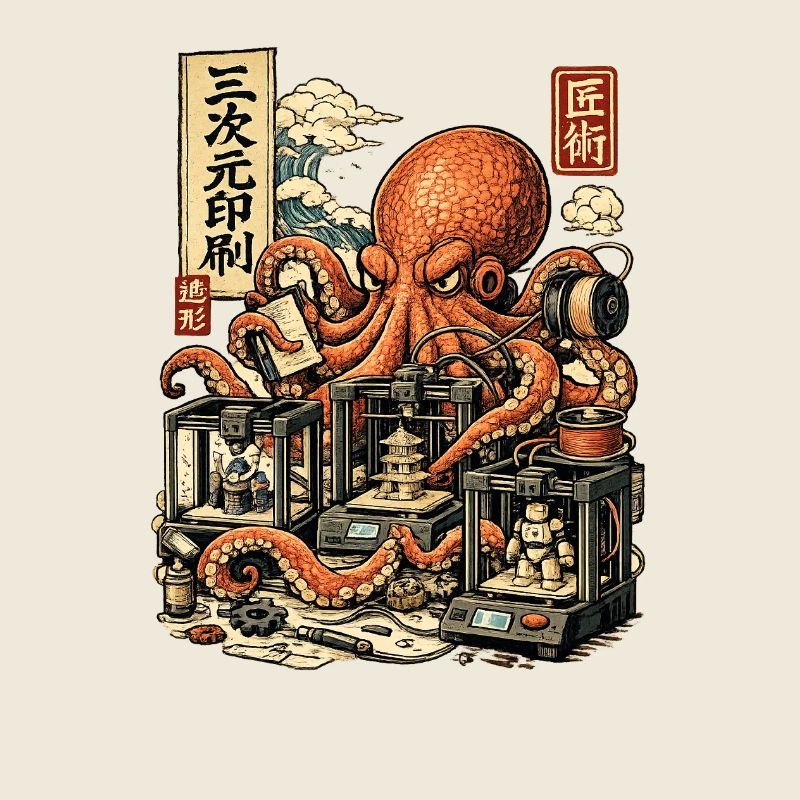 Octopus Master of 3D Printing