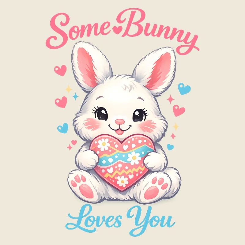 Lapin de Pâques dans la poche poitrine