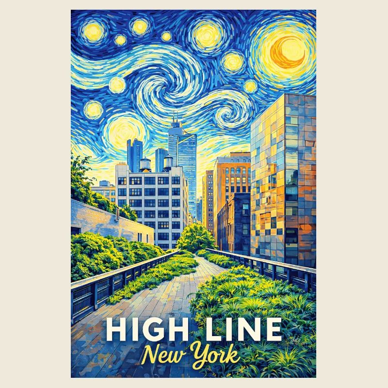 High Line New York Kulisse