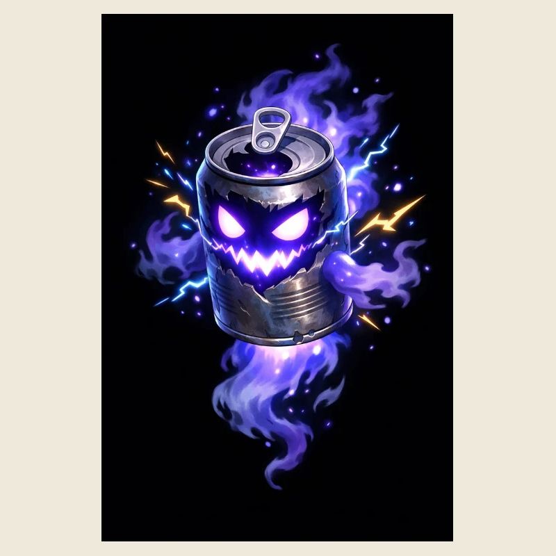 Violette Spukkanone Halloween