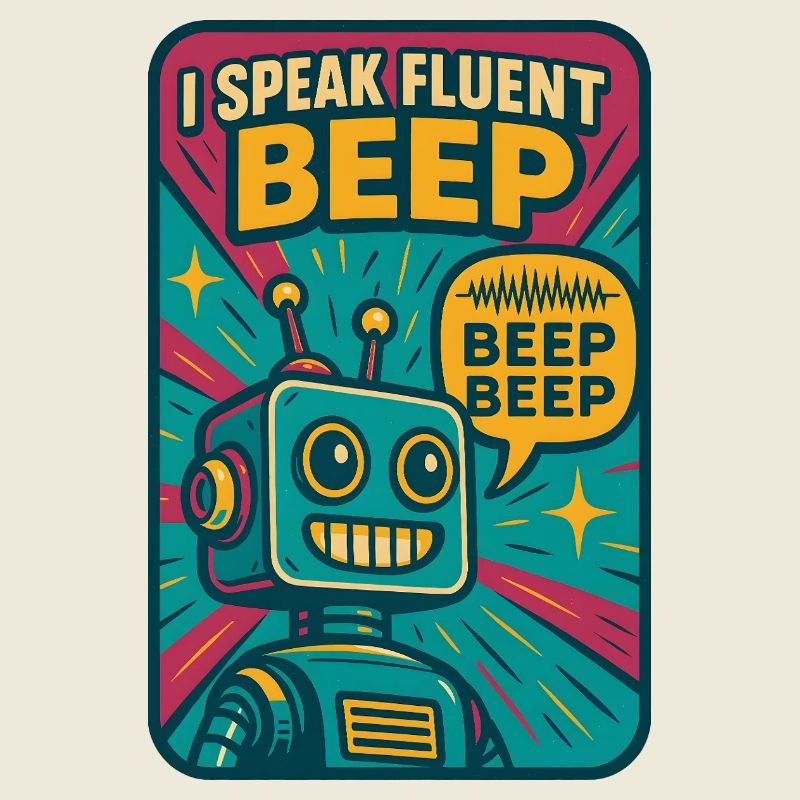 Bip fluide | Robot Science-Fi Nerd