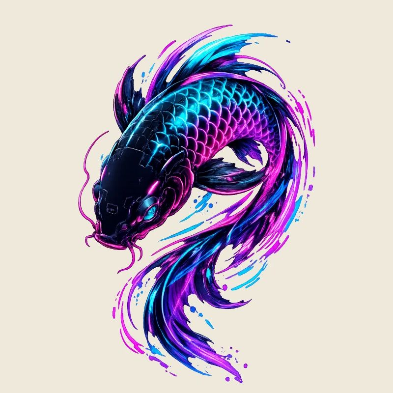 Flux de Koi Néon