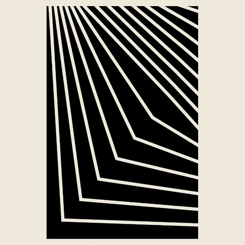 Lines abstraktes Kunstdesign