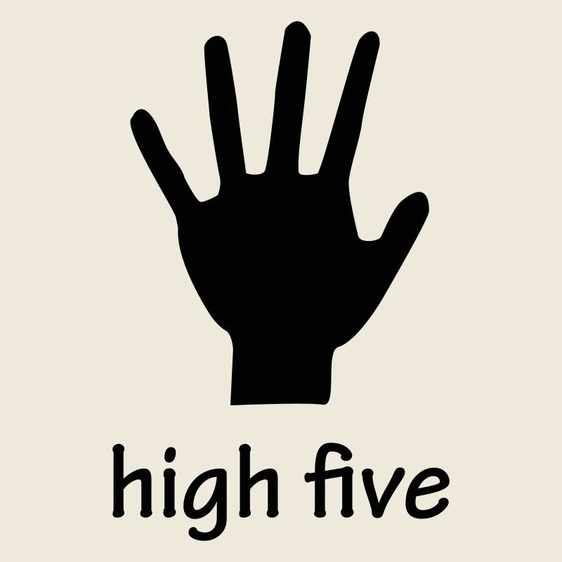 high five