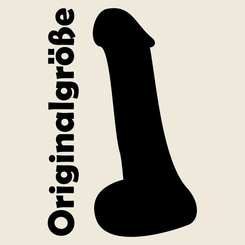 Penis Originalgröße