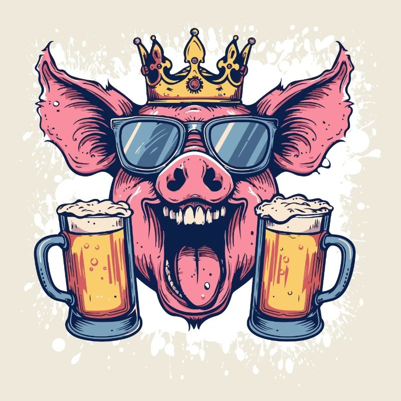Schwein Bier Party