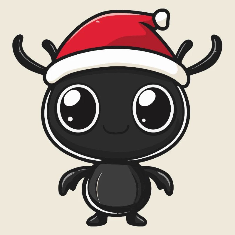 Fourmi Noël mignon