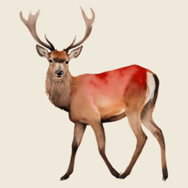 Cerf élaphe