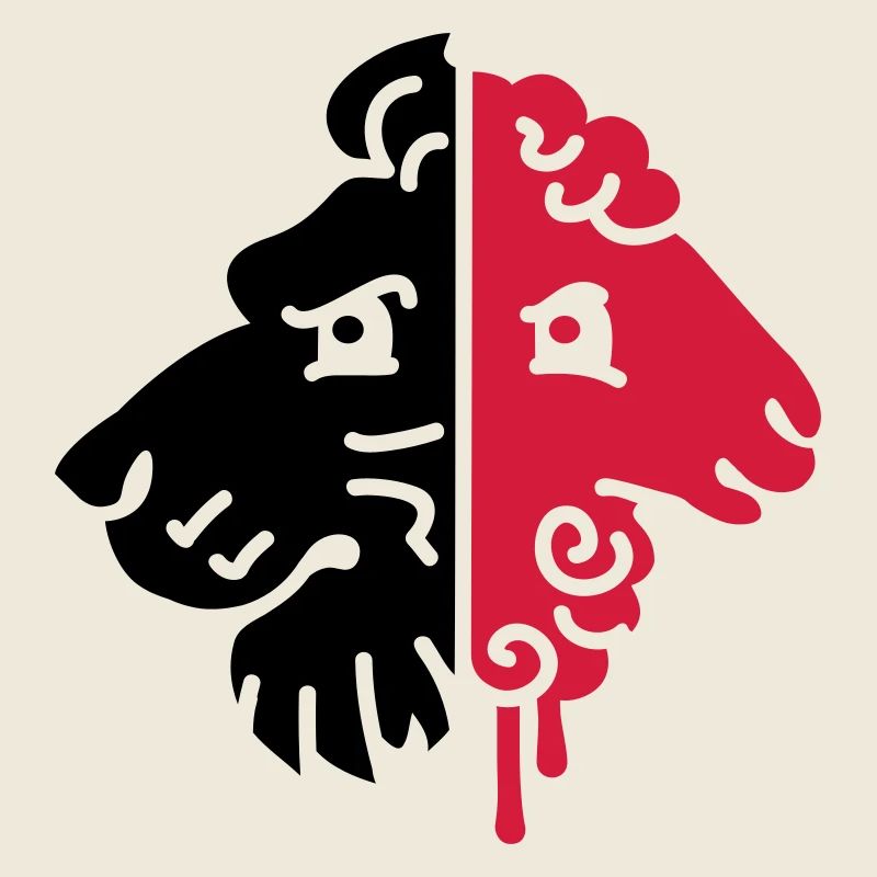 Loewe und Lamm, Lion and Lamb