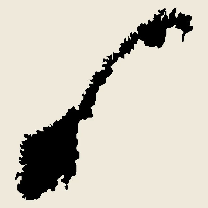 norway map