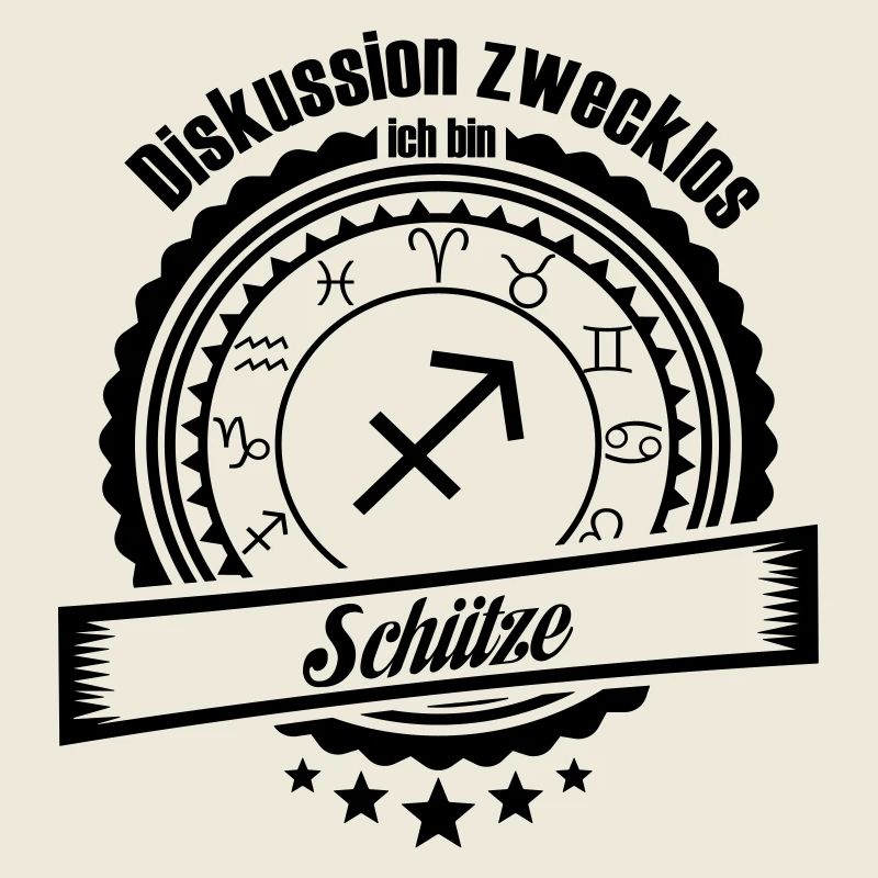 Diskussion zwecklos. Ich bin Schütze