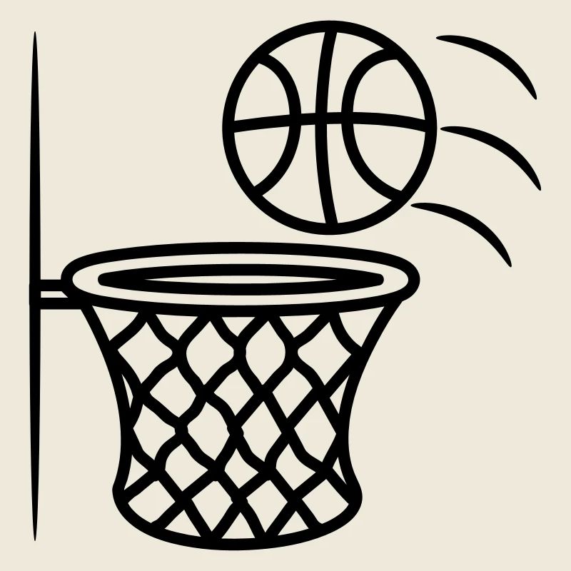 Basketball basket