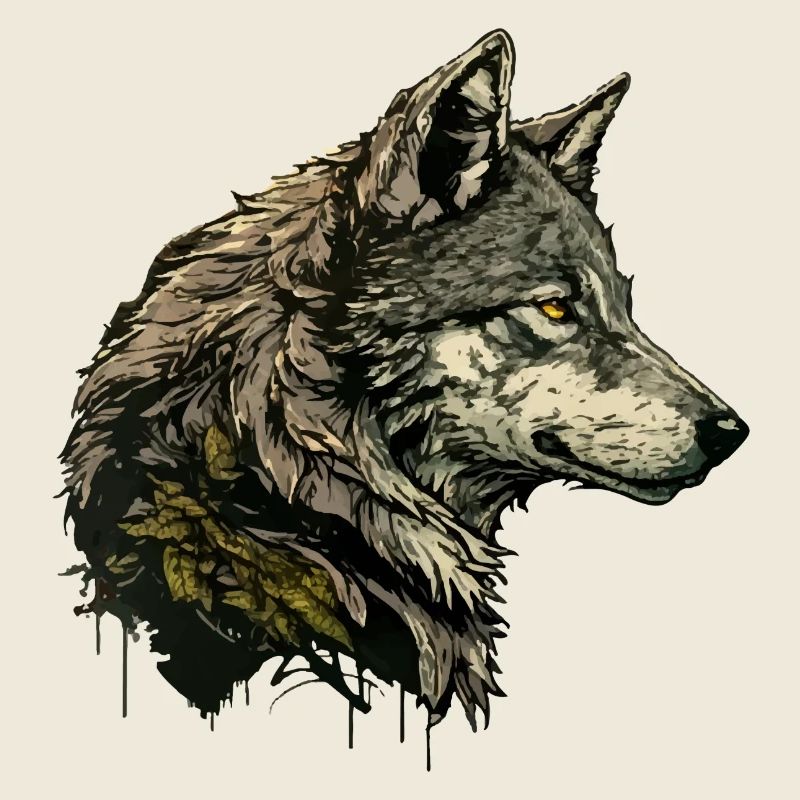 Der graue Wolf