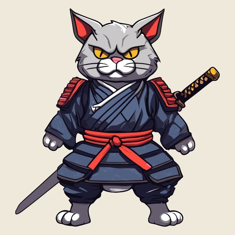 Samurai Cat #5