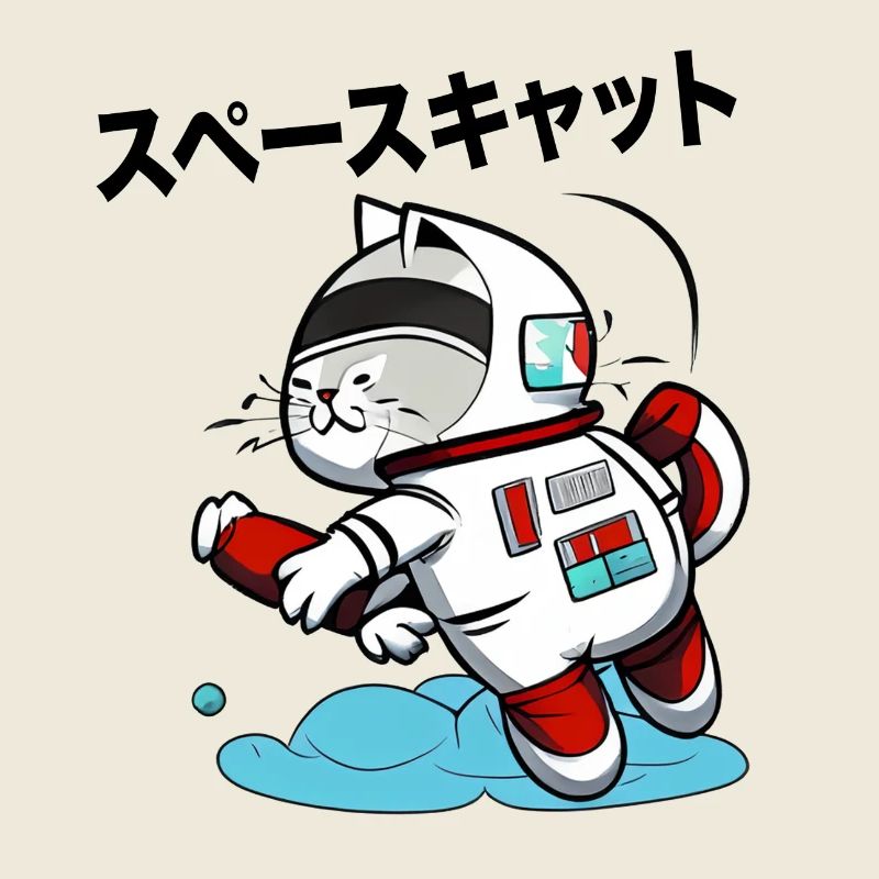 SPACE CAT JAPANESE