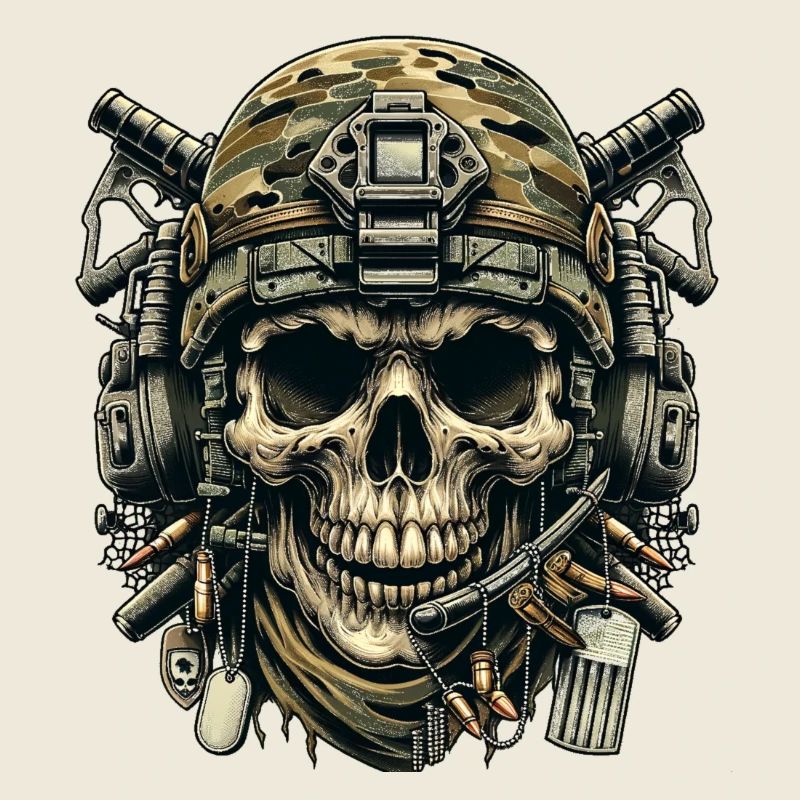 Battle-Hardened: Combat Skull