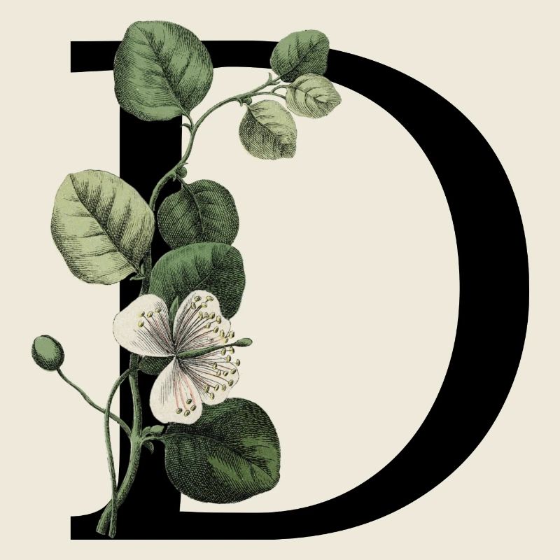 Green Botanical Letter