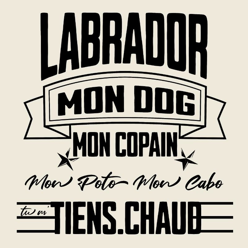 "T-shirt Labrador Mon Copain" CN