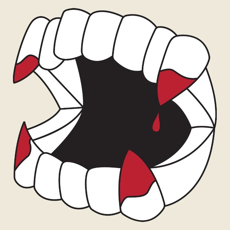 Vampir Zähne