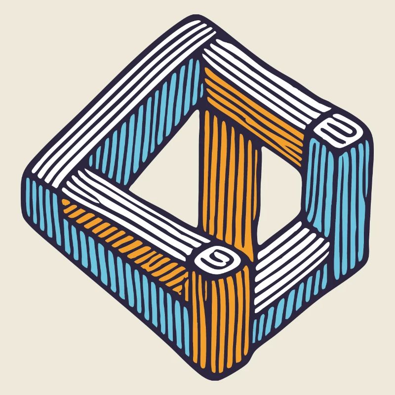 Optical Illusion – Impossible Figure