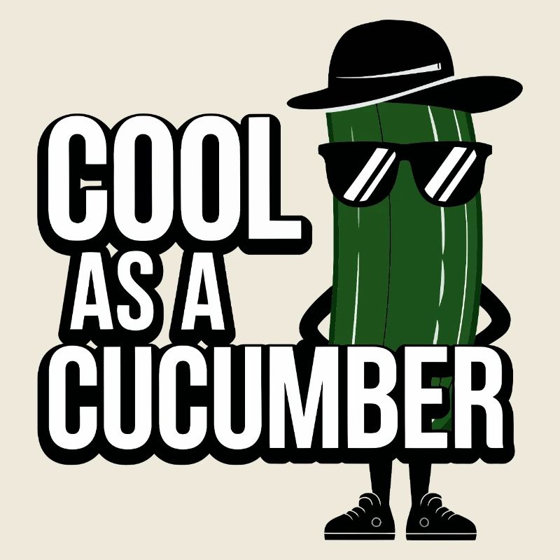 Cool wie eine Gurke