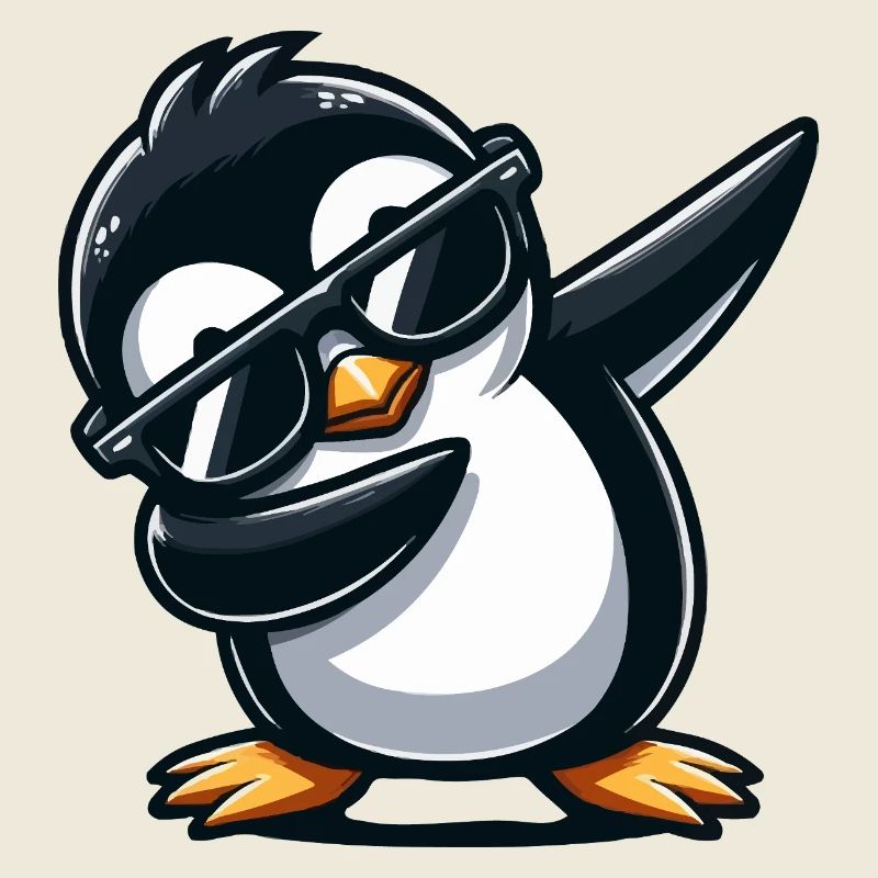 Pinguin Dabbing