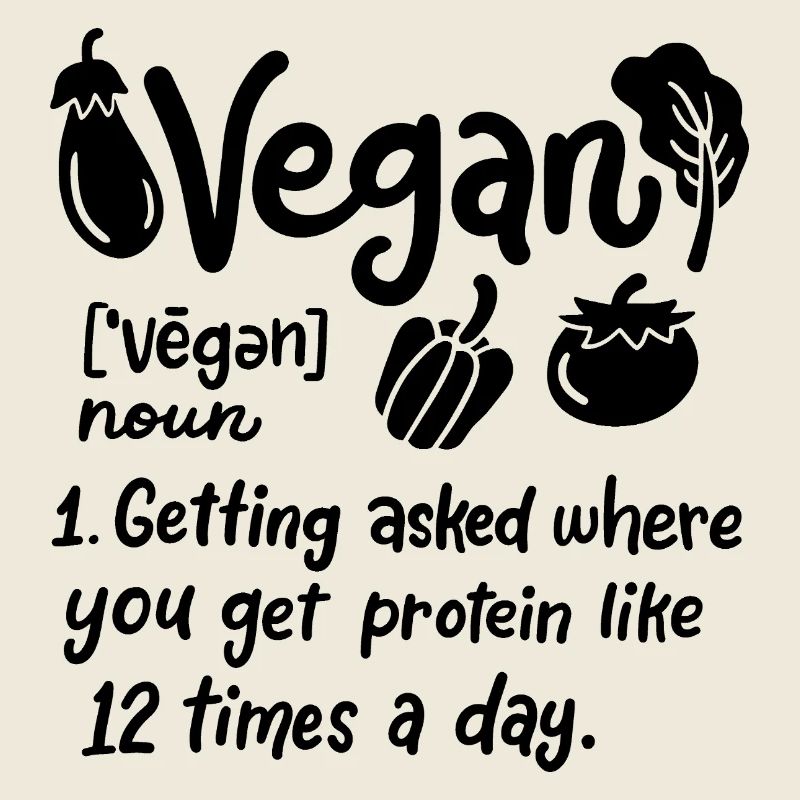 Vegan-getting asked where you get protein