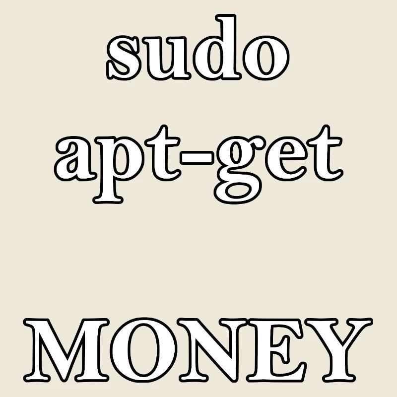 sudo apt GELD holen!