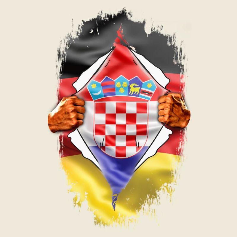 German Croat with heart
