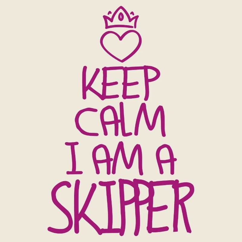 Gardez calm Skipper cool skipper cadeau