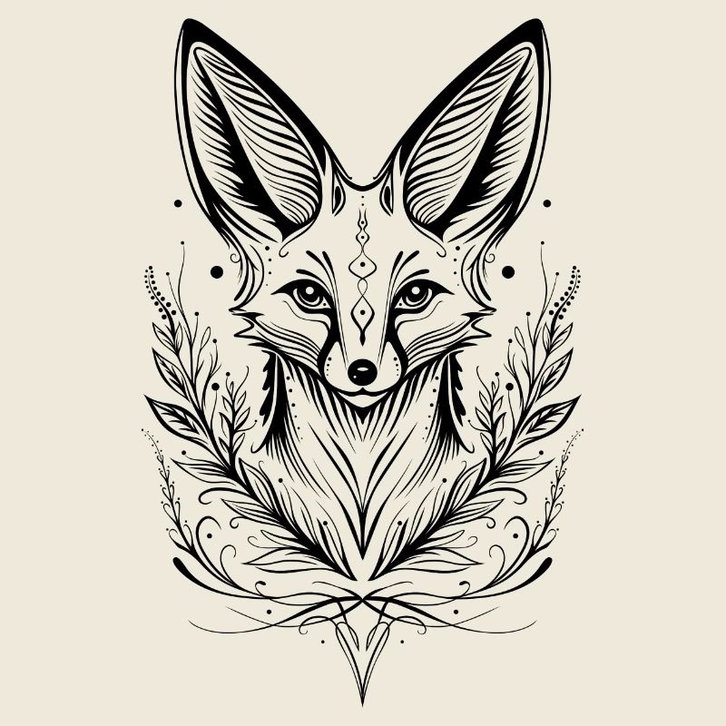 Fuchs Wüstenfuchs Fennek