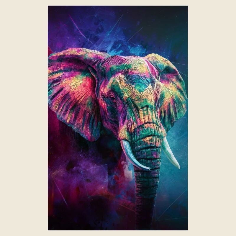 Elefanten Portrait