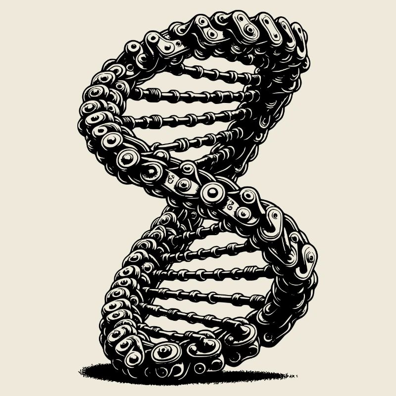 Twisted Möbius Loop Chain DNA Möbius Ribbon
