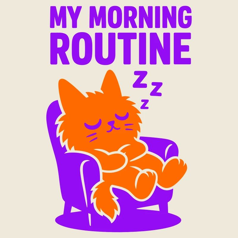 Routine matinale chat #1