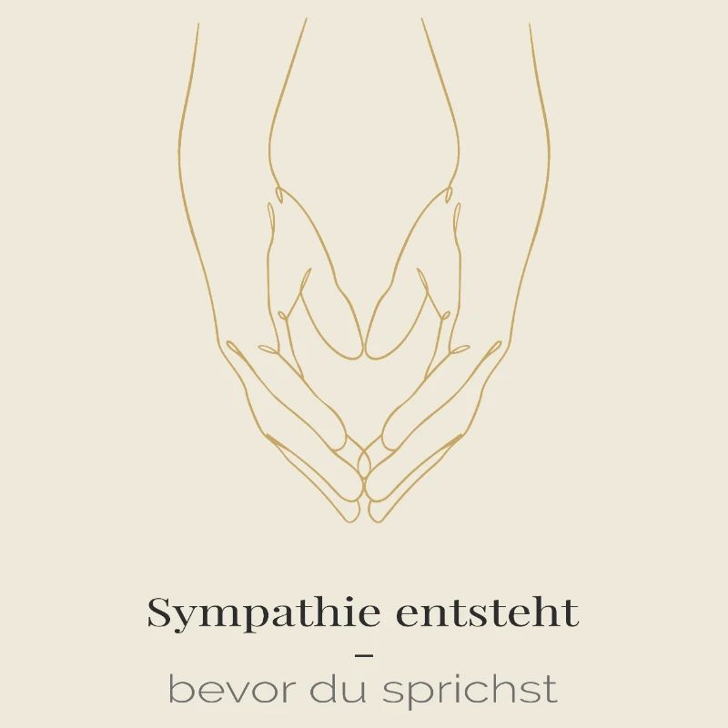 Sympathy arises – before you speak