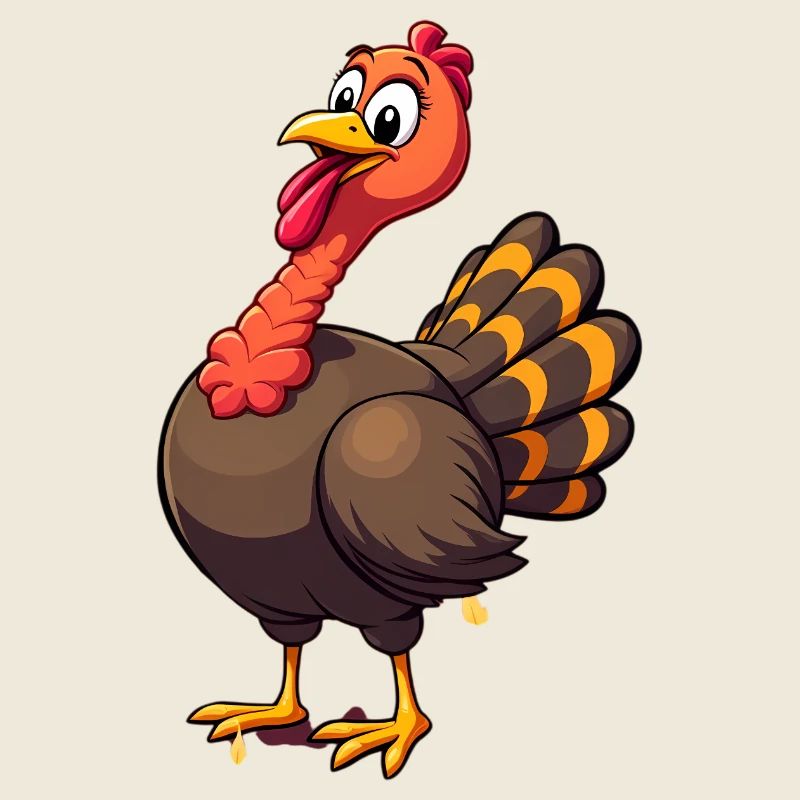 Thanksgiving Drôle Dinde de Thanksgiving