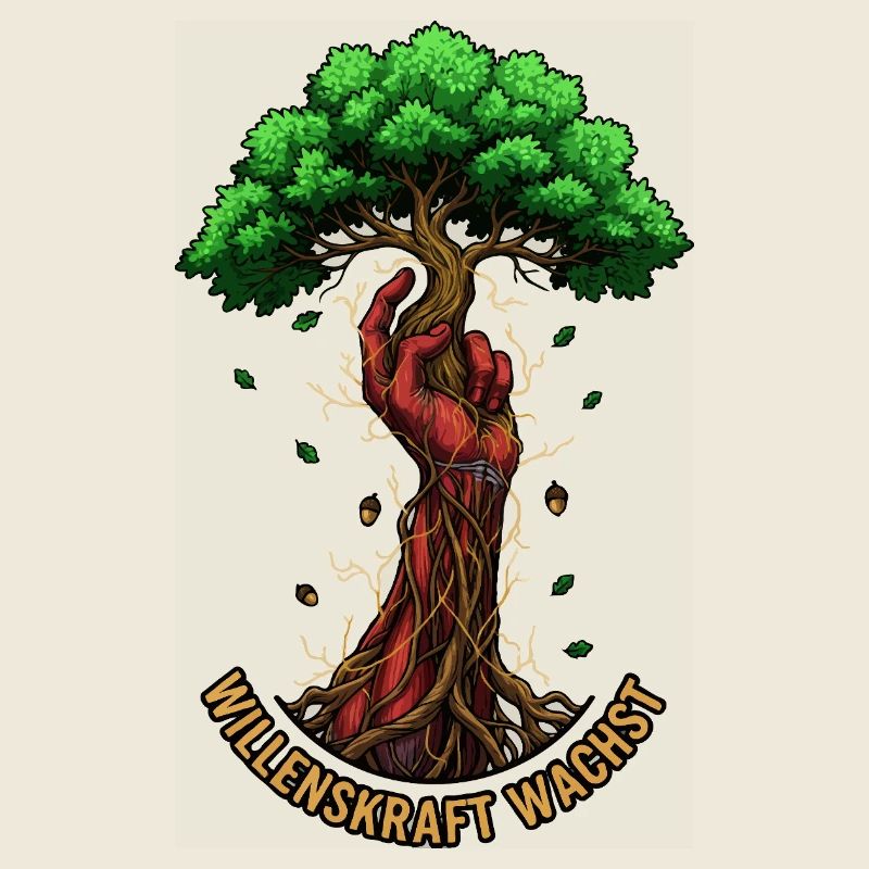 Willenskraft Wachst