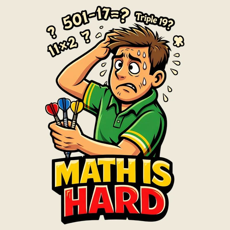 Les maths, c’est des fléchettes difficiles