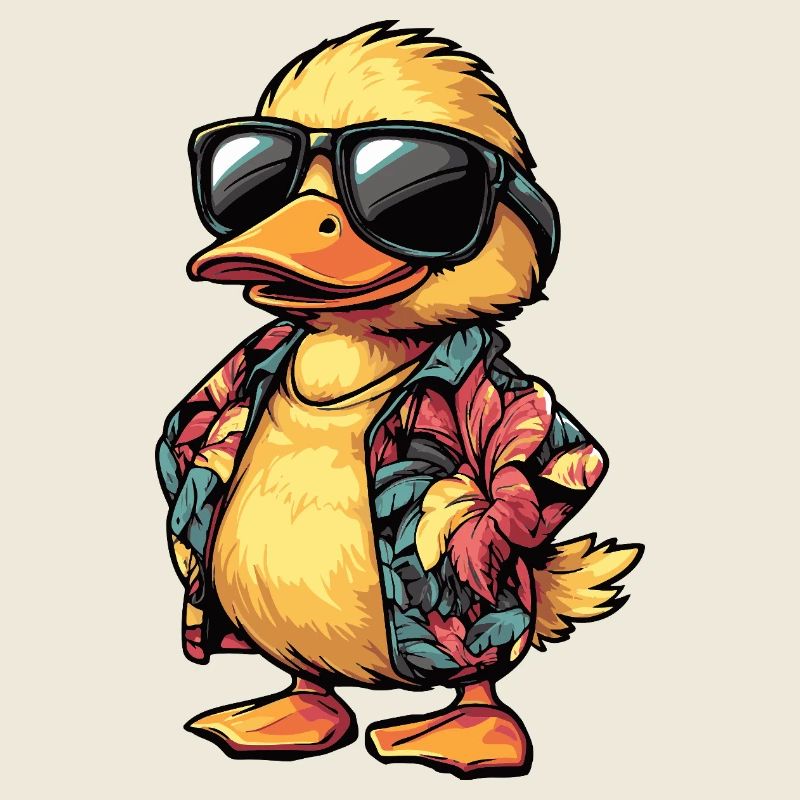 Duck Comic Holiday
