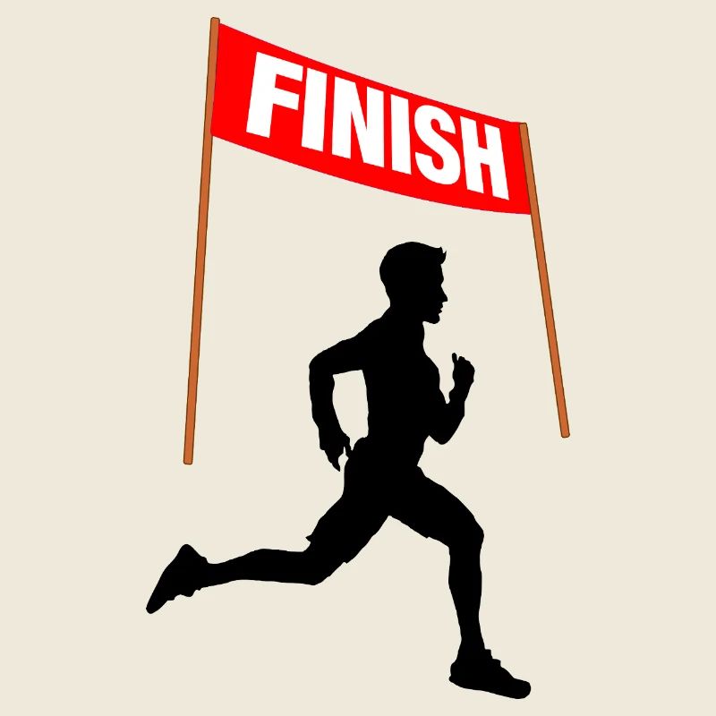 Arrivée du coureur – Victory Run